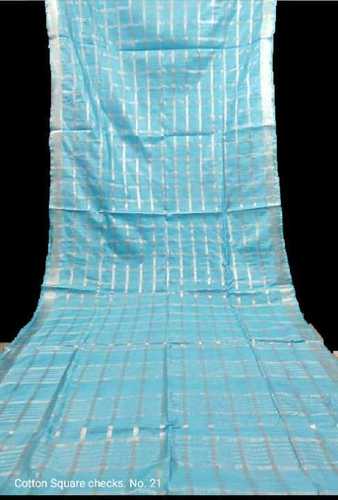 Bangali Cotton Square Check Sarees