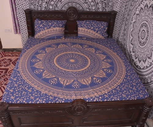 Indian Mandala Flower Cotton Duvet Cover