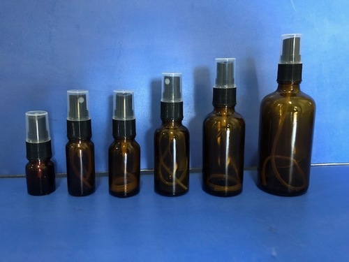 Amber Glass Spray Bottle