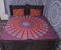 Indian Mandala Cotton Pink Duvet Cover