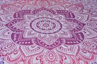 Indian Mandala Cotton Pink flower Duvet Cover