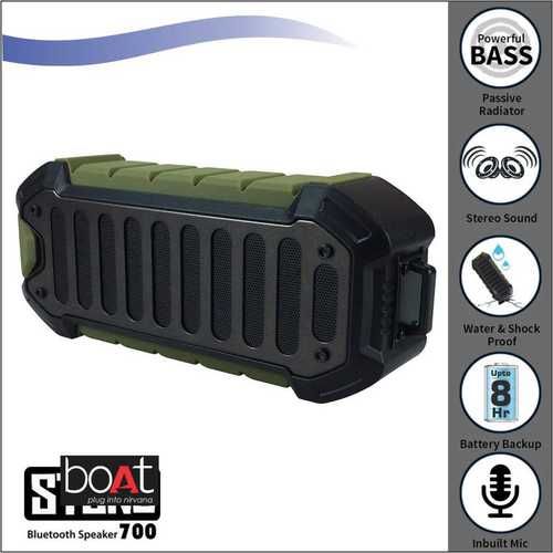 Boat Stone 700 Bluetooth Speaker Black