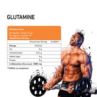 Micronized  Glutamine (Tangy Orange Flavour) 250 Gm