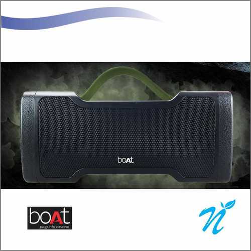 Boat Stone 1000 Bluetooth Speaker Black