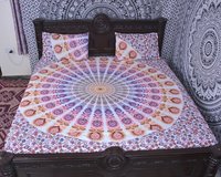 Indian Mandala Cotton Pink Bold Duvet Cover