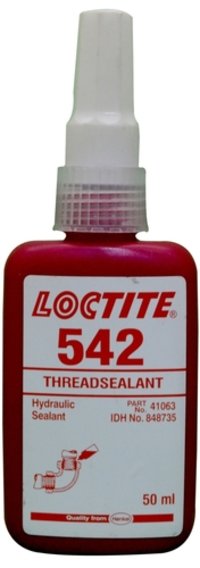Loctite 542 Application: For Thread Sealing