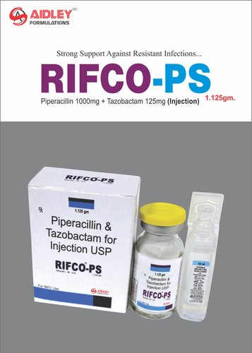 Injection Piperacillin 1g + Tazobactam  125mg