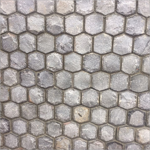 Sandstone Hexagonal Cobblestone