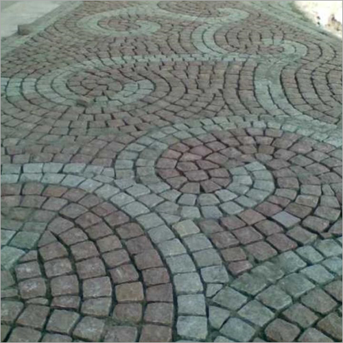 Sandstone Natural Granite Paving Cobblestone