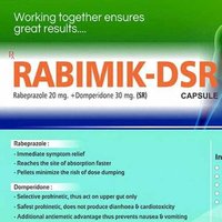 Rabeprazole 20 mg and Domperidone 30 mg Capsule