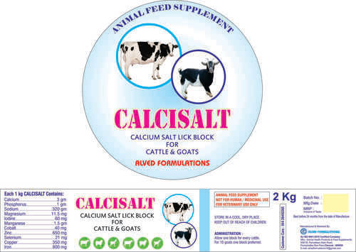 Powder Salt Lick Calcisalt