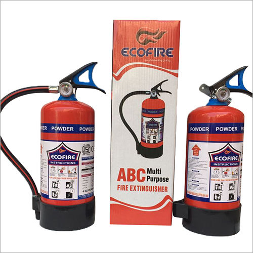 Red Abc Multipurpose Fire Extinguisher