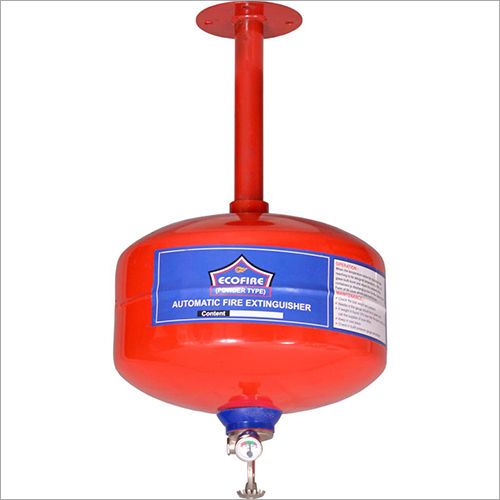 Red Automatic Fire Extinguisher