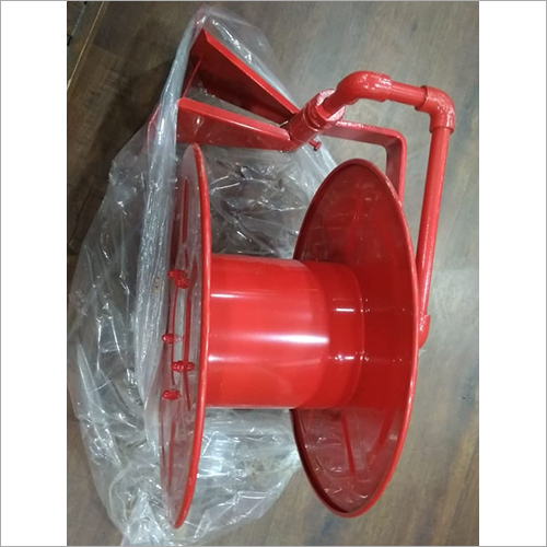 Fire Hose Reel - Mild Steel 10-15 m Length 100-200 mm Diameter | High Visibility Red Durable and Easy to Install