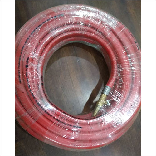 Red Fire Hose Reel Pipe