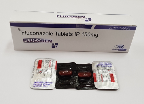 Fluconazole Tablets IP 150 - 150mg Dosage | For Treating Vaginal Yeast Infections, Suitable for Adults and Aged Women, Store in Dry Place