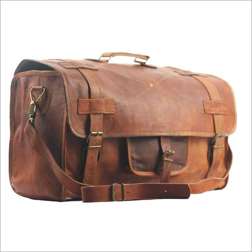 Leather Brown Travel Bag