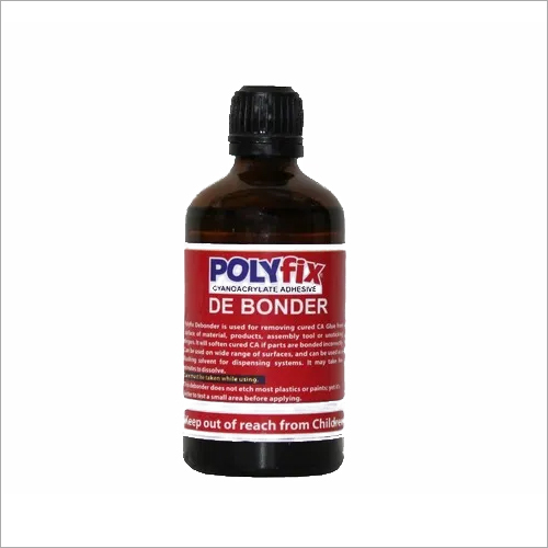 Polyfix Debonder - Solvent Based Adhesive Remover | Softens Cured Cyanoacrylate, Versatile Application for Wood, Skin, and Fabric