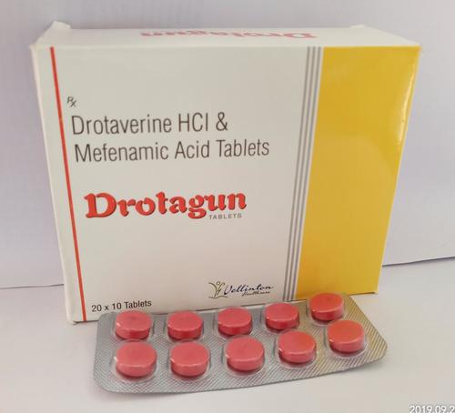 Drotaverine Mefenamic Acid Tablets, Treatment: menstrual cramps