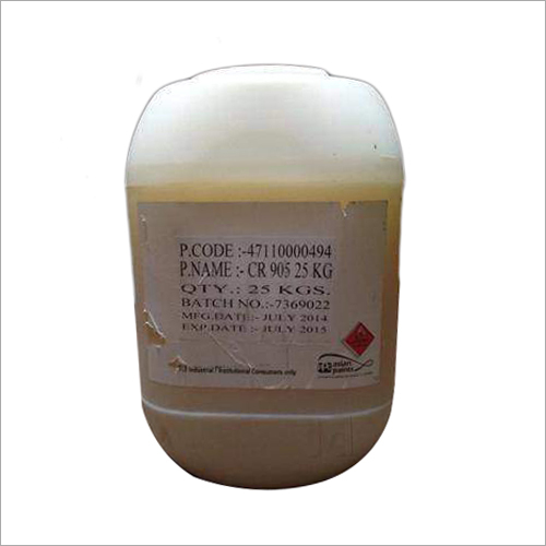 CR 905 Chemical - Liquid Form, 25kg Container | Effective Alkaline Metal Cleaning Agent for Grease, Oil, Paint, Carbon, and Corrosion Removal