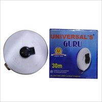 Fiberglass Measuring Tape 30m (model-guru) - Color: White