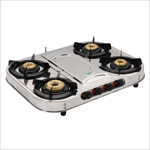 Manual Ss 4 Burner Gas Stove