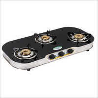 Heat Resistant Toughened Glass Top Gas Stove