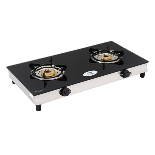 SS Toughened Glass Top Gas Stove