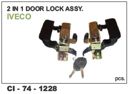 2 in 1 Door Lock Assy Iveco(cinew)