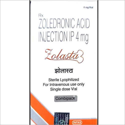 Zolasta 4 MG Zoledronic Acid Injection IP
