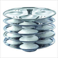 3 In 1 Dynasty Stainless Steel Idli Plate - Versatile Sizes For Home & Hotel Use | Superior Thermal Stability, Impact Strength, & Supreme Finish