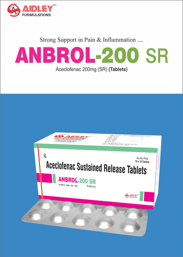 Aceclofenac 200mg (SR) Tablet