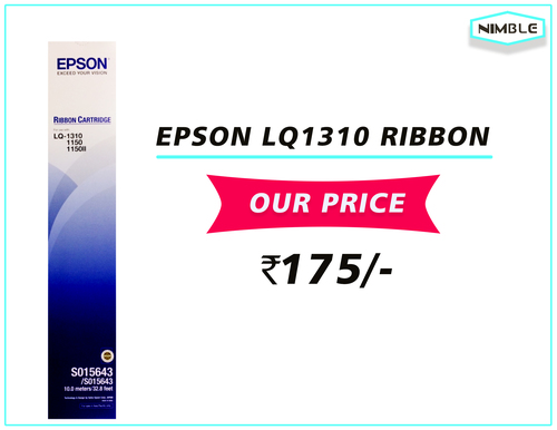 EPSON PRINTER LQ1310 RIBBON - Durable High-Strength Dot Matrix Printer Ribbon | Compatible with Epson Printers Easy to Install Low Maintenance
