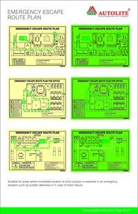 Fire & Emergency Escape Route Plan