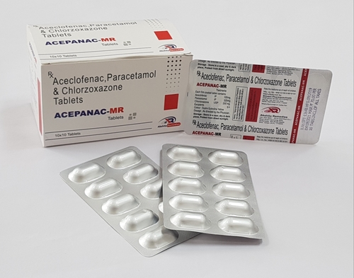 Aceclofenac 100Mg + Paracetamol 325Mg + Chlorzoxazone 250Mg General Medicines