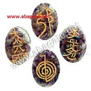 Amethyst Orgone Usui Reiki set Amethyst Orgone Usui Reiki set