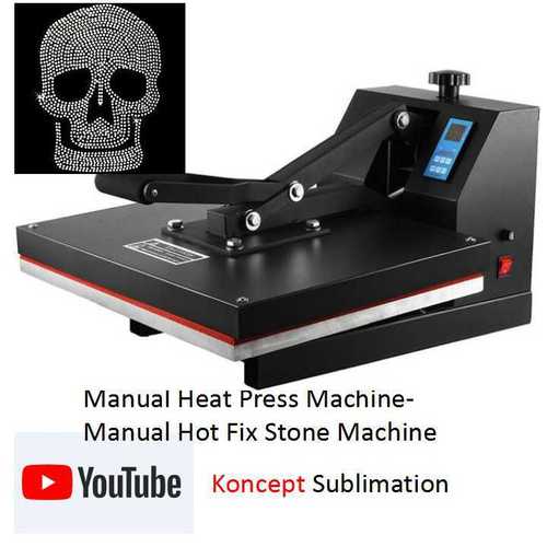 Manual Heat Press Machine- Manual Hot Fix Stone Machine