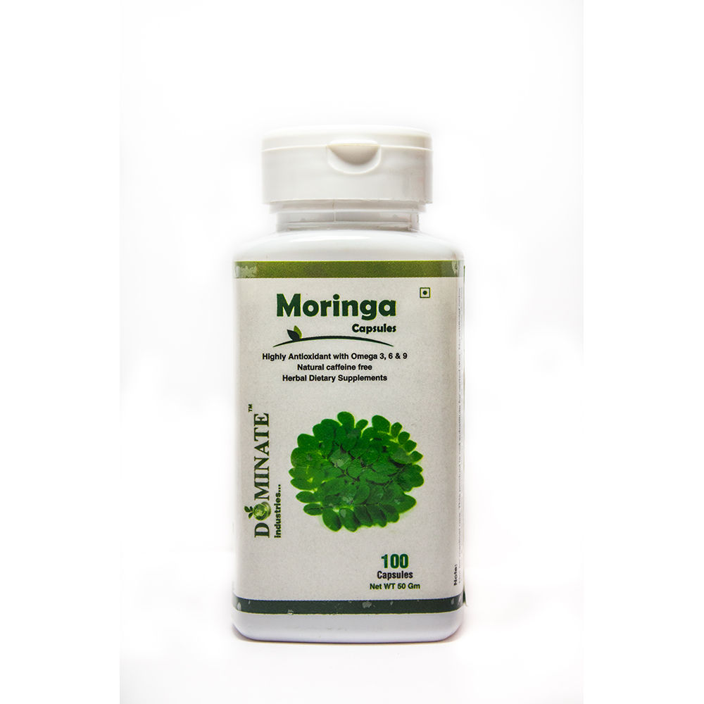 Moringa Leaves Powder Capsules (Organic)