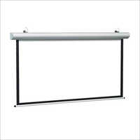 Motorized Projector Screen - High-grade Fabric Material, Portable & Easy To Use Design, Ideal For Schools And Business Presentations