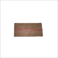 MRI Tan Red Piping Wallet
