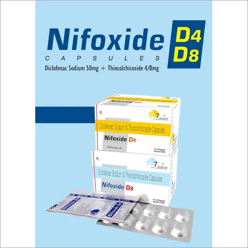 Diclofenac Sodium+Thiocolchicoside Capsules