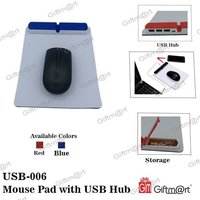 Mouse Pad - Ergonomic Surface Design | High-speed, Precision Movement, User Comfort, Easy Desk Integration, Available In White, Blue, Black