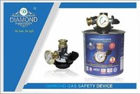 gas safety device horizontal