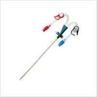 Double Lumen Silicon Catheter