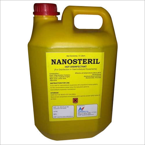 5 Ltr Nanosteril Liquid Use: Hospital Clinic