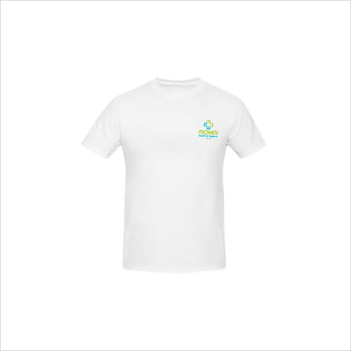 Scrub Suit Round Neck - Cotton, Multiple Sizes, White | Comfort, Breathability, Durability, Easy Care, Professional Look, Regular Fit, Short Sleeve
