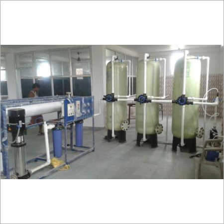 Mineral water plant