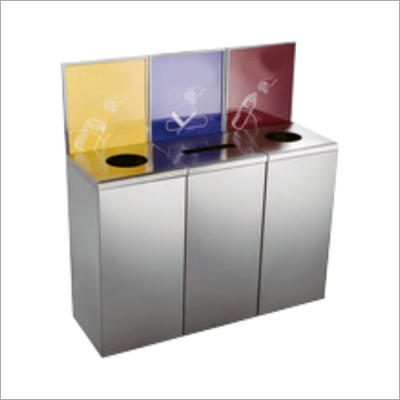 Stainless Steel Hotel Dustbin Size: All Size Available