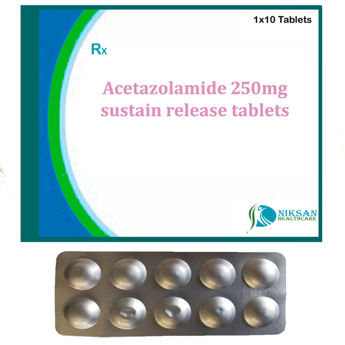 Acetazolamide 250Mg Sustain Release Tablets General Medicines