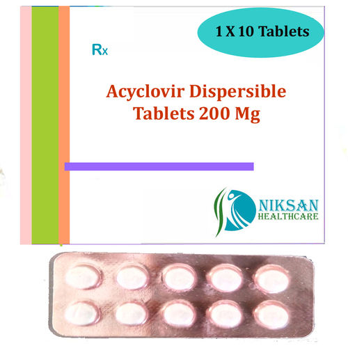 Acyclovir Dispersible Tablets General Medicines